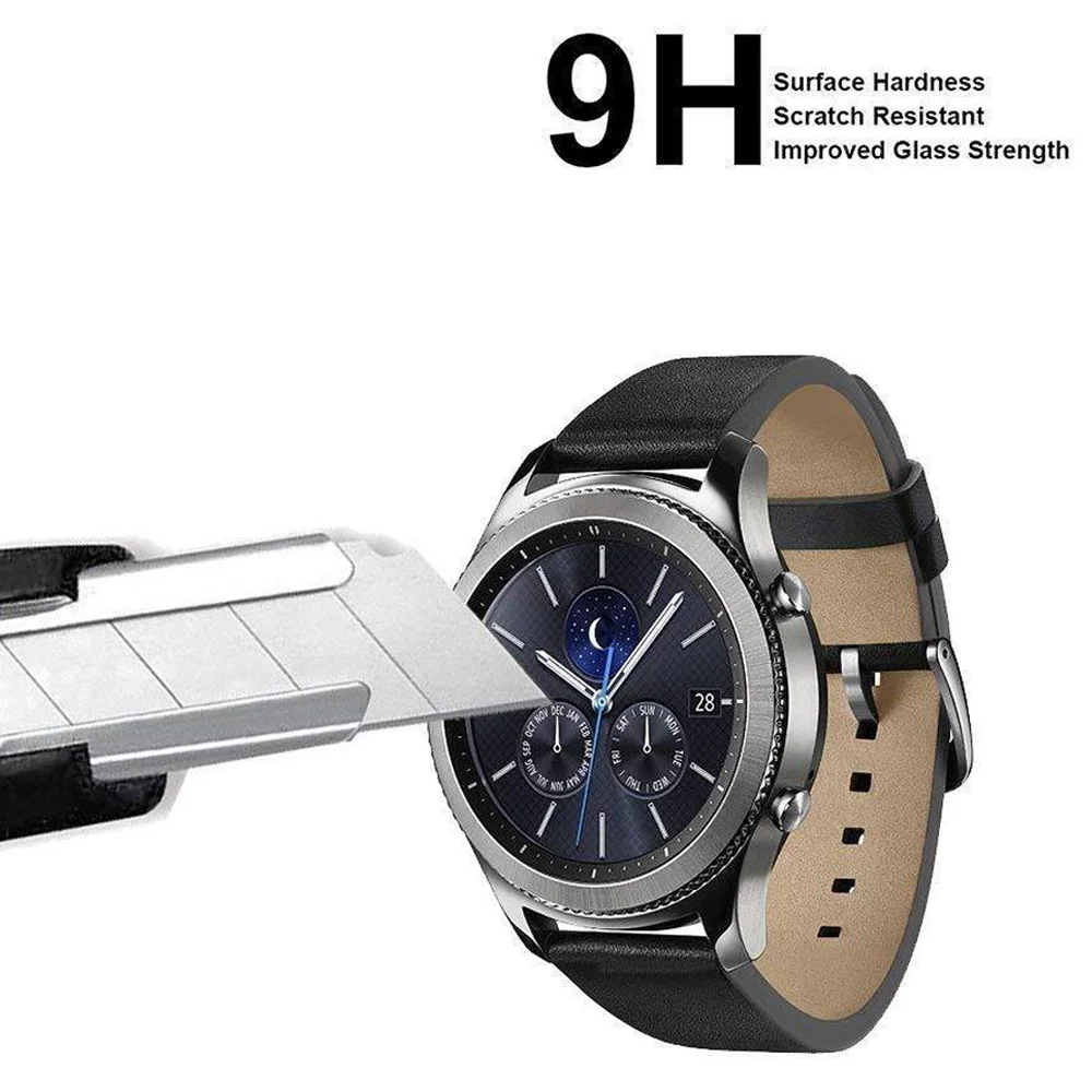 Закаленное стекло для samsung Galaxy Watch 46 мм 42 мм протектор экрана 9H жесткий 2.5D Взрывозащищенная защитная пленка