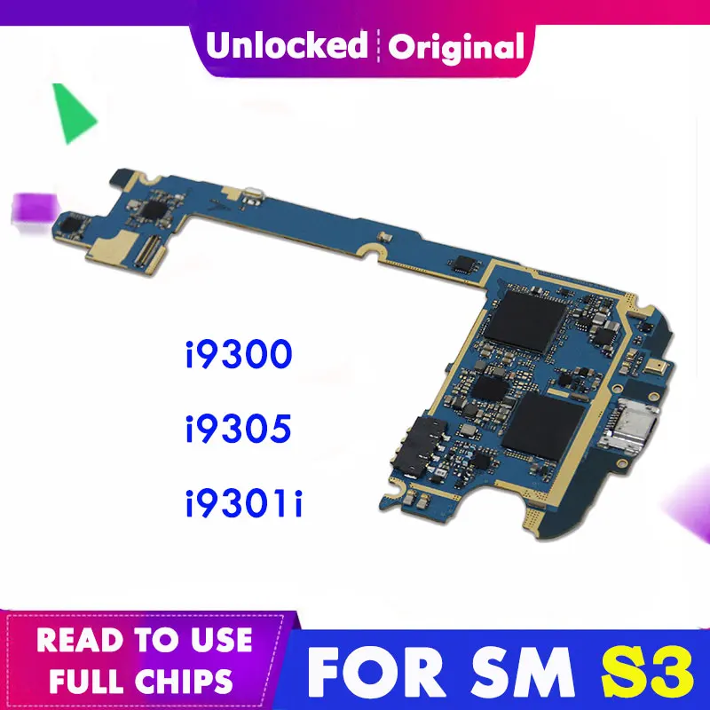 Материнская плата для Samsung Galaxy S3 III I9300 I9301i I9305 оригинальная материнская с полными