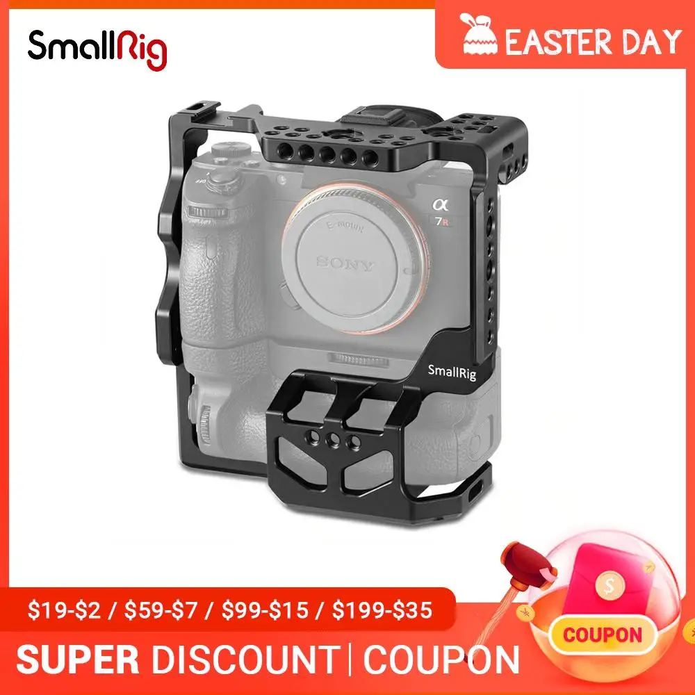 SmallRig a7riii a7iii a7m3 Камера Защитная клетка для Sony A7RIII A7III A7M3 с VG-C3EM вертикальный