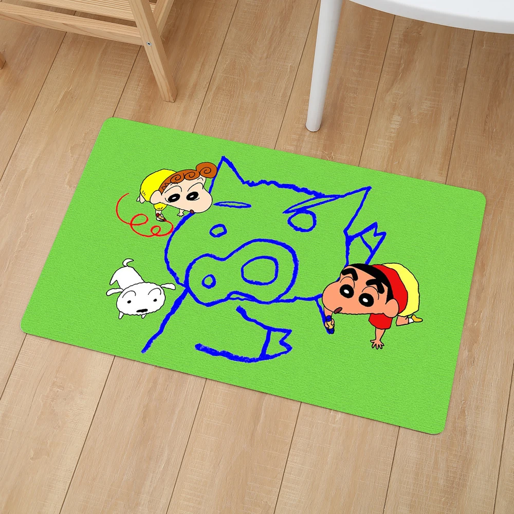 Мультяшный карандаш Shinchan домашний коврик с принтом стелька кухонный для ванной