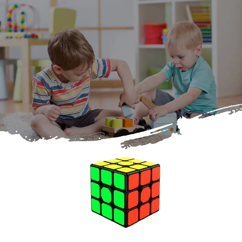 3Rd Order Magic Cube Puzzle Magic Cube Kids Toys Fast Rotating Magic Cube Speed Cube Puzzle Children'S Toys Gifts