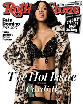 

Cardi B Rap Hip Hop Star Music Silk Fabric Wall Poster Art Decor Sticker Bright