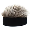 Men Women Beanie Wig Hat Fun Short Hair Caps Breathable Soft for Party Outdoor H9 ► Photo 2/6