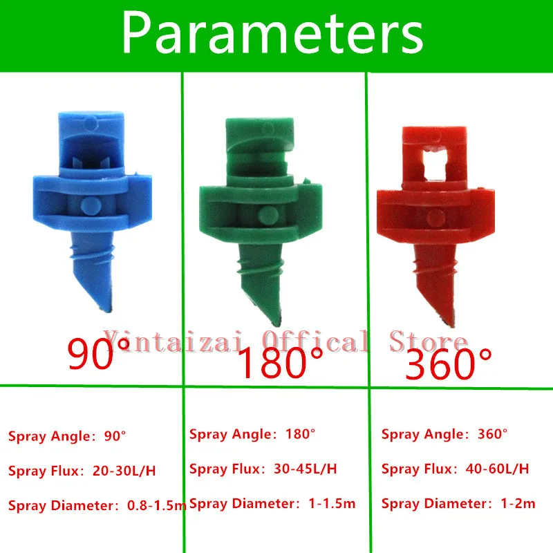 1000 шт. рефракционная распылительная головка для всплывающей сборки всплывающие