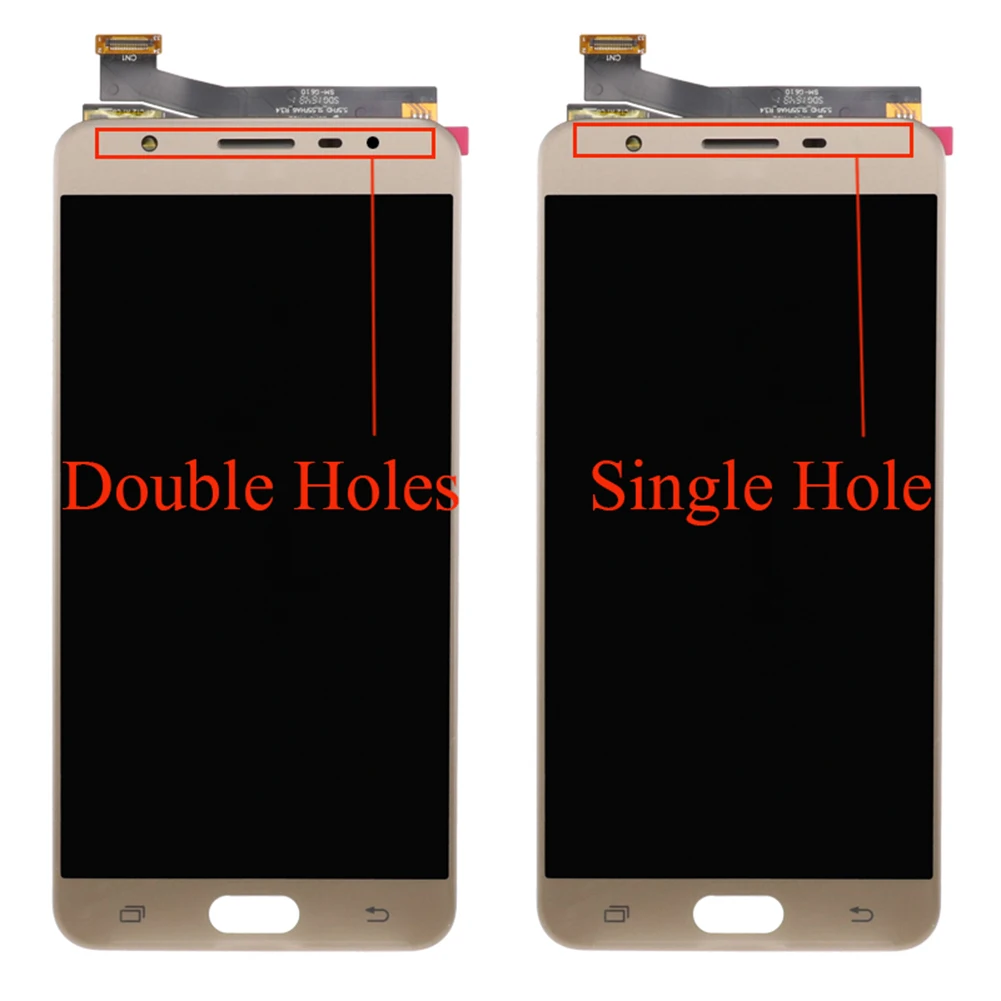 Дигитайзер сенсорного ЖК-экрана для samsung Galaxy J7 Prime G610 G6100 G610F