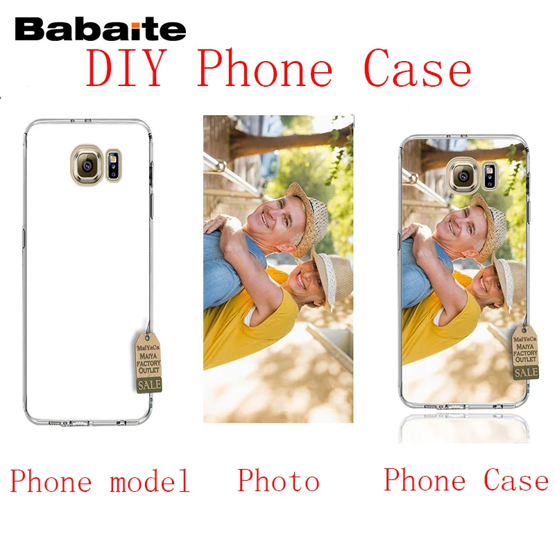

Babaite Unique Personalized Customize DIY Printing Phone Case for Samsung Galaxy S A J Note series