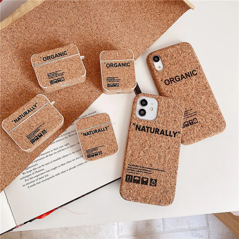 Чехол для телефона из натурального органического дерева iPhone 11 12mini 13 Pro SE 2020 X XR XS Max