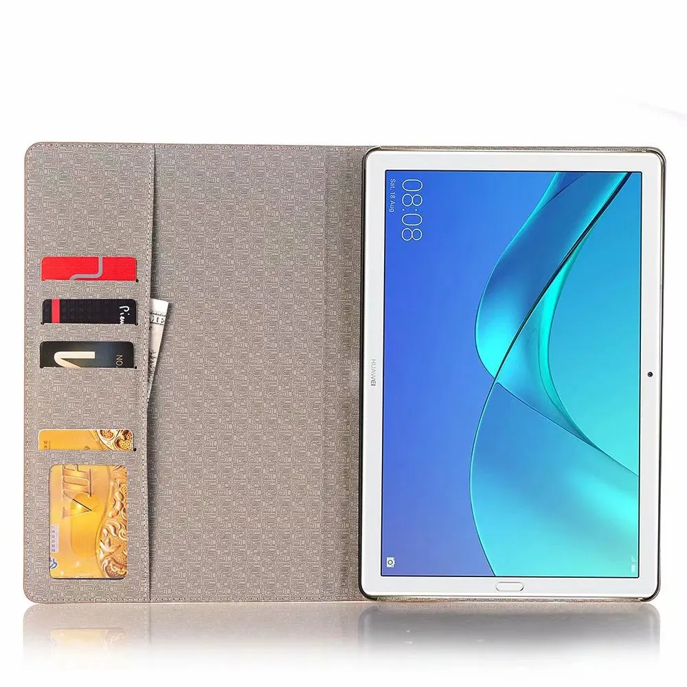 Flip Coque For Huawei MediaPad M5 10.8 CMR-AL09 CMR-W09 Case Card Slot PU Leather Fashion Stand Cover For Huawei M5 10.8 Case (2)