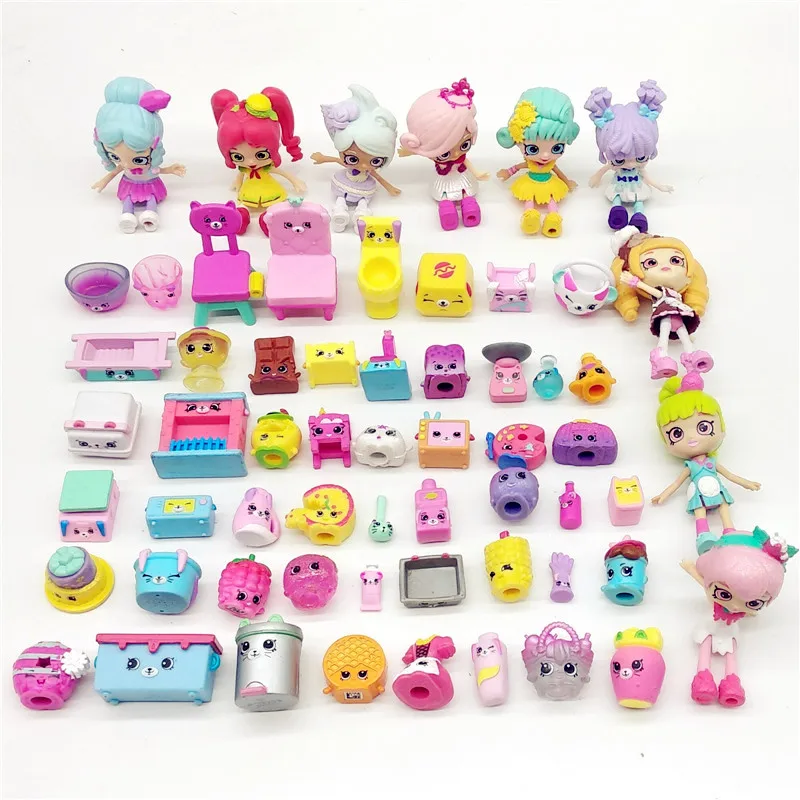 

MOST Popular Miniature Shops Actions Figures Family Fruit Dolls Shopping Kids Christmas Gift Doll toys Mixed Seasons