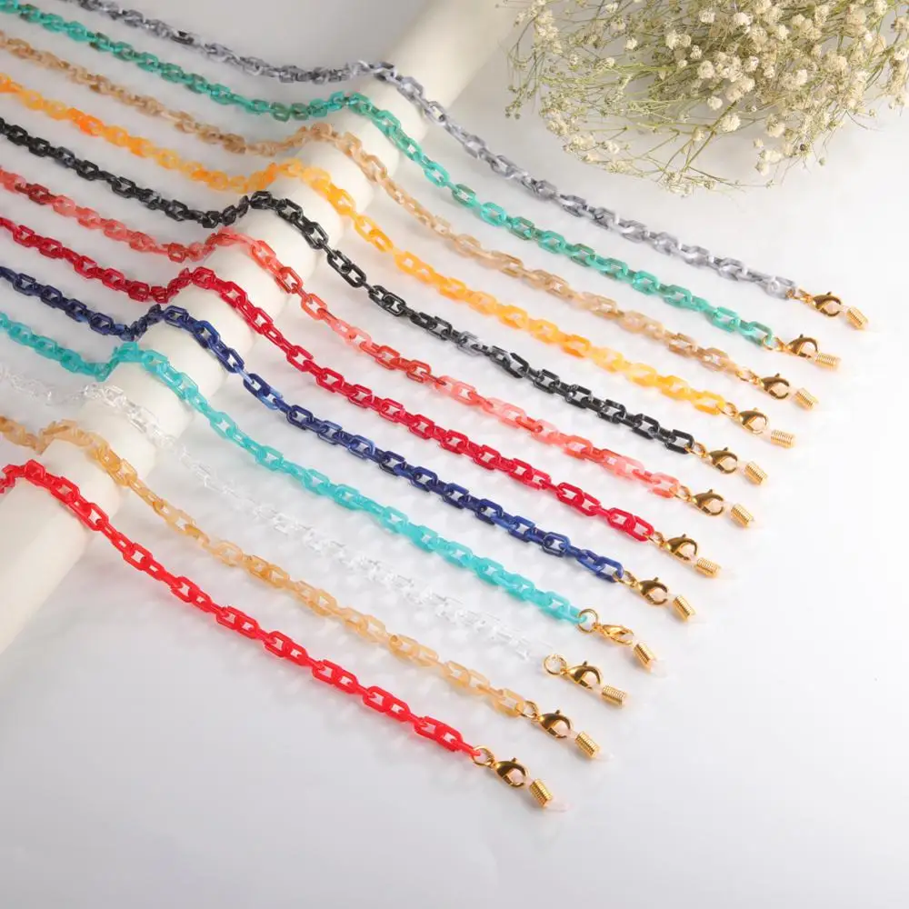 

Skyrim Acrylic Hang Mask Chain Holder Lanyard Glasses Chains Sunglasses Cord Neck Strap Rope Accessories Gift for Women Girls