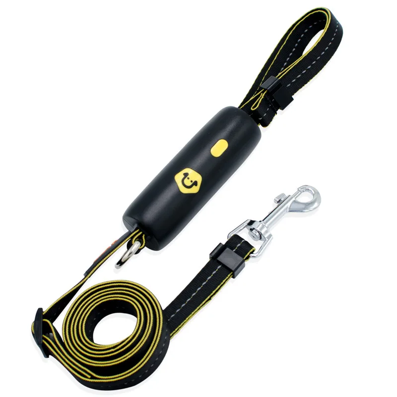

patent! Explosion-proof pet products leash explosion-proof red dog leash small and medium dog leash Corgi leash
