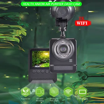 

Health anion air purification dash Cam Camera Video Recorder Car DVR Dash clean the air Multifunction car rear view camera