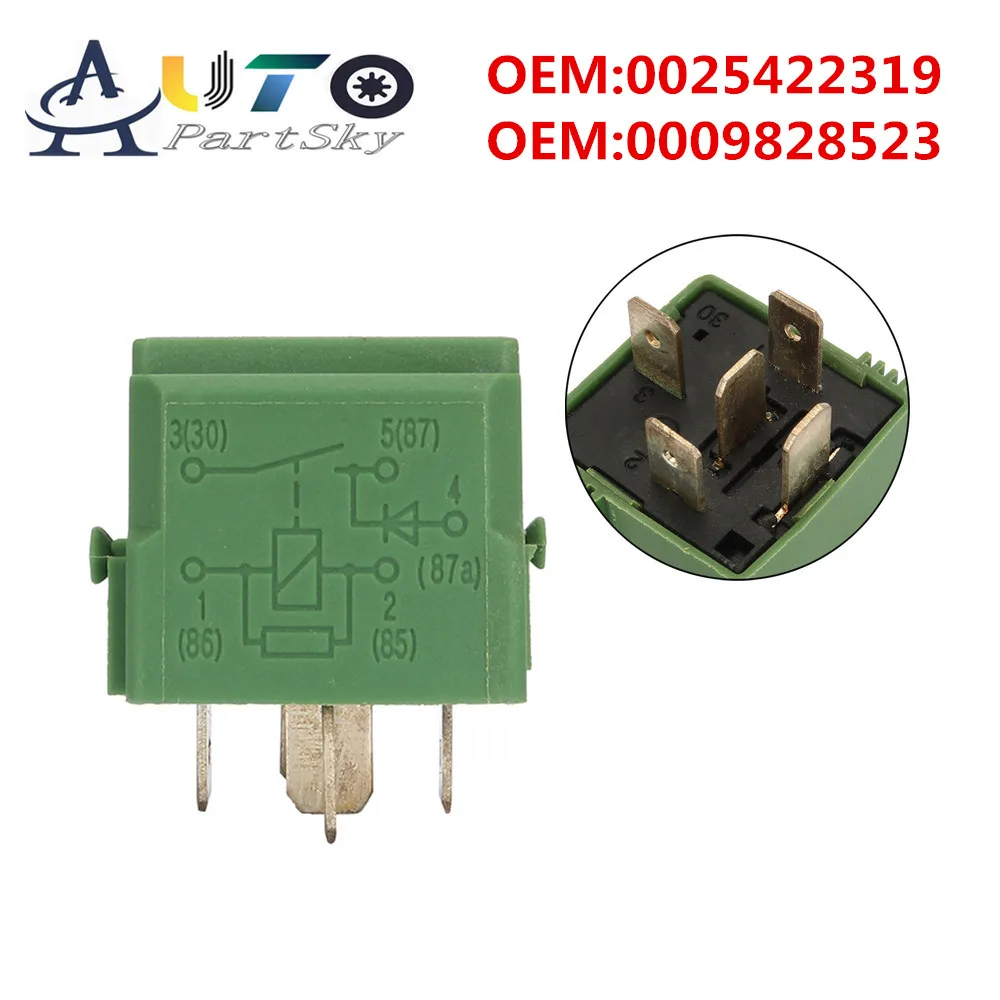 High Quality Air Suspension Compressor Relay 5 Prong for Mercedes Benz