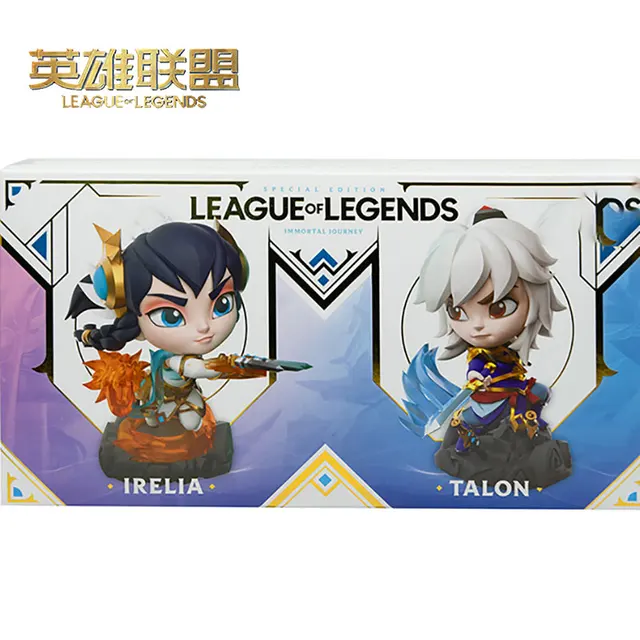League of Legends Alon irelia Figure Set Action Figure Model Ornaments Anime Game Peripheral Collectibles Gift