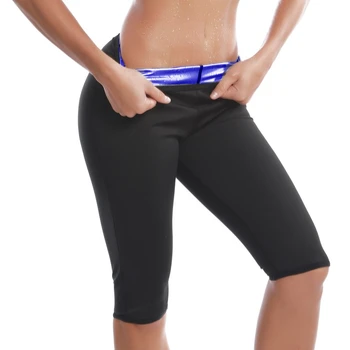 

Womens Thermo Pants Sweat Sauna Suits Body Shapers Control Pants Woman Waist Trainer Slimming Shorts Girls Fitness Leggings