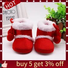 Детская обувь для малышей кашемировые плюшевые зимние ботинки для девочек и мальчиков теплая обувь с завязками Нескользящая детская обувь для первых шагов 93