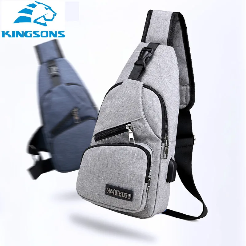 

Travel Sling Shoulder USB Charge Chest Bag for Men Casual Multifunction Waterproof Crossbody Bag Women Short Trip Hot Sale 2020
