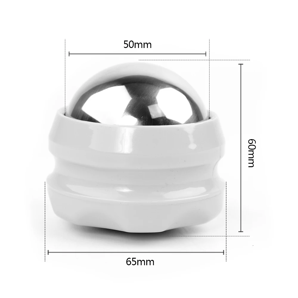 Массажный роликовый мяч, массажер для тела, терапия ног, спины, талии, бедер, релаксатор для снятия стресса, расслабление мышц, фитнес-оборудование