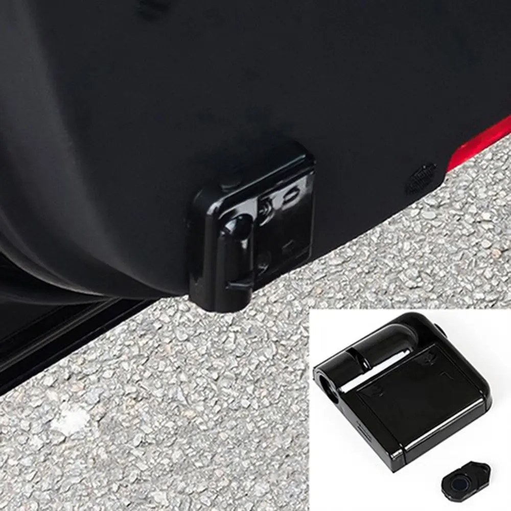 1 шт. беспроводной автомобильный светильник с логотипом летучей мыши дверной