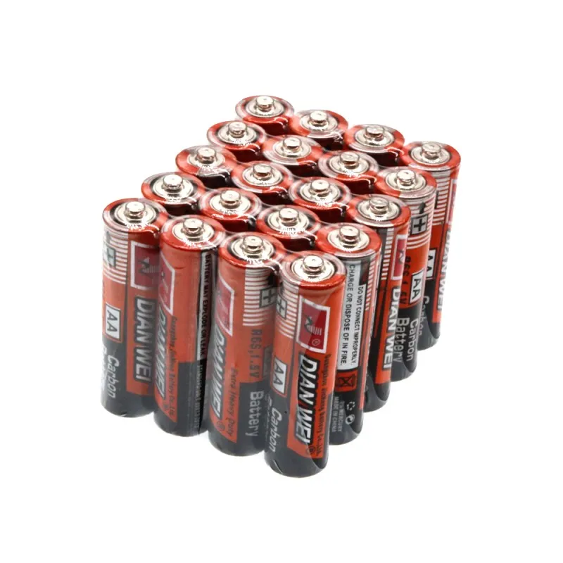 24 шт AA Батарея 1,5 V LR6 AM3 E91 MN1500 сухие щелочные батарейки