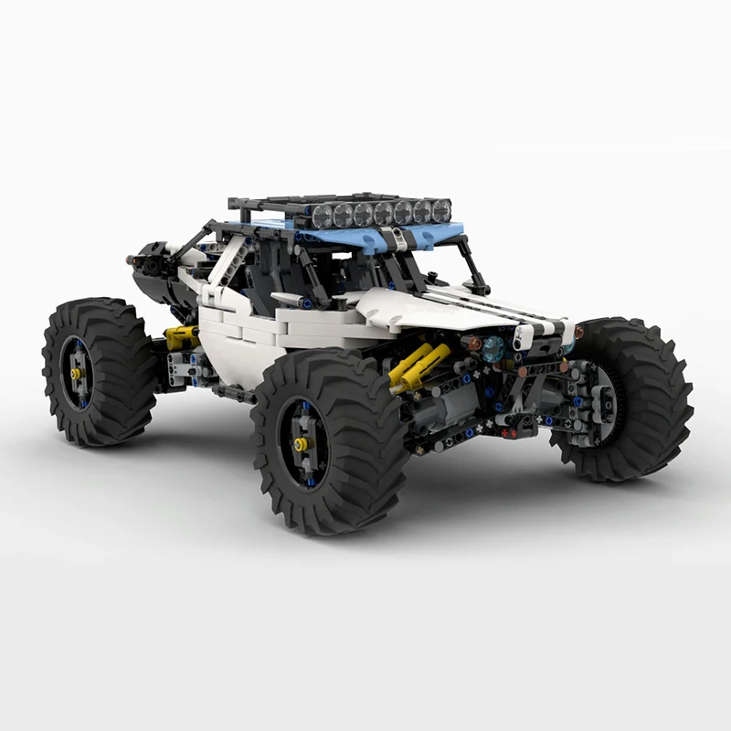 Мпц серии 4WD радиоуправляемое Багги внедорожник автомобиль 1900 шт Строительные блоки, игрушки для детей, совместимый дизайн наборы для ухода за кожей