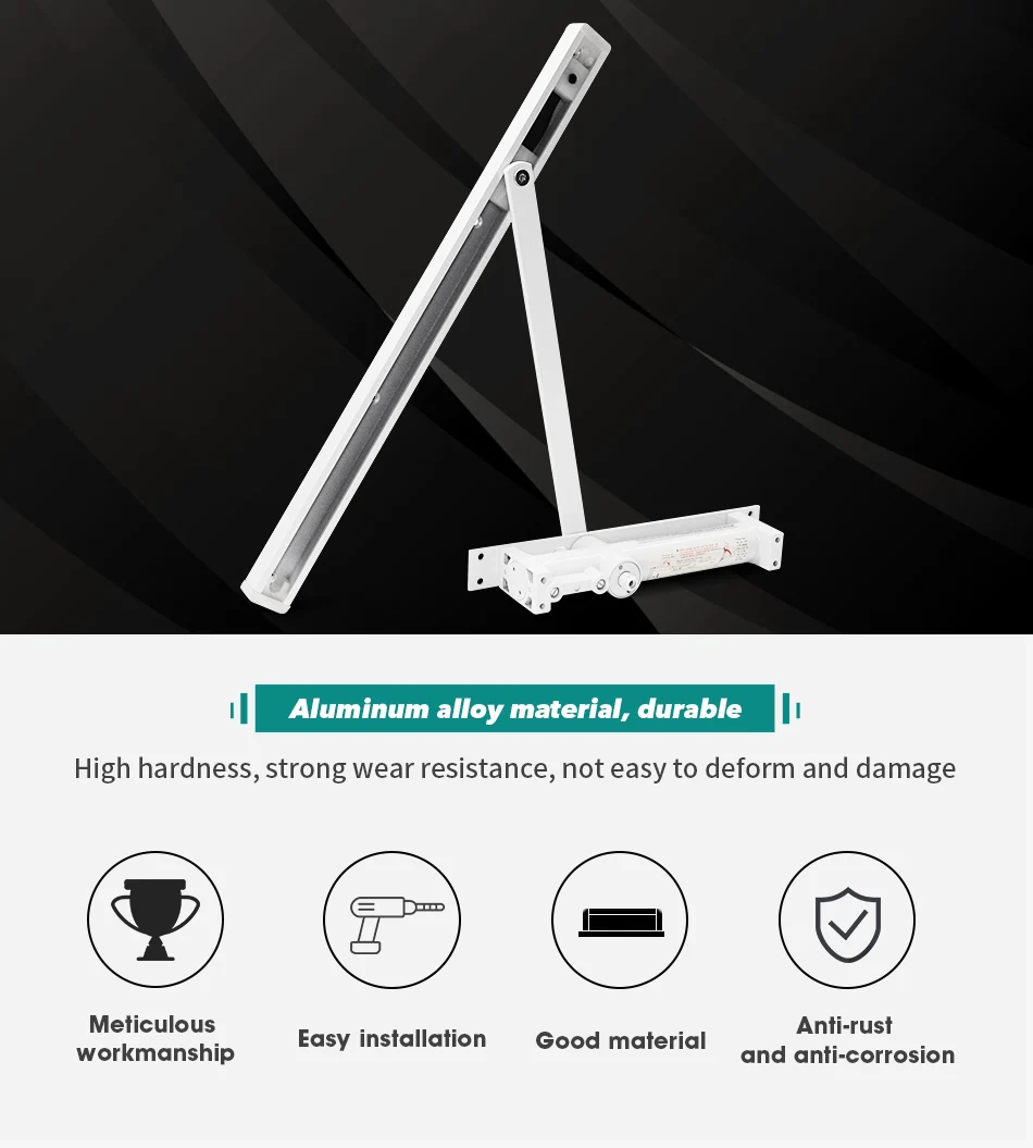 White-color-6303-Marie-buffer-door-closer-Home-hydraulic-door-spring-automatically-close-the-artifact-positioning-40KG-65kg_09