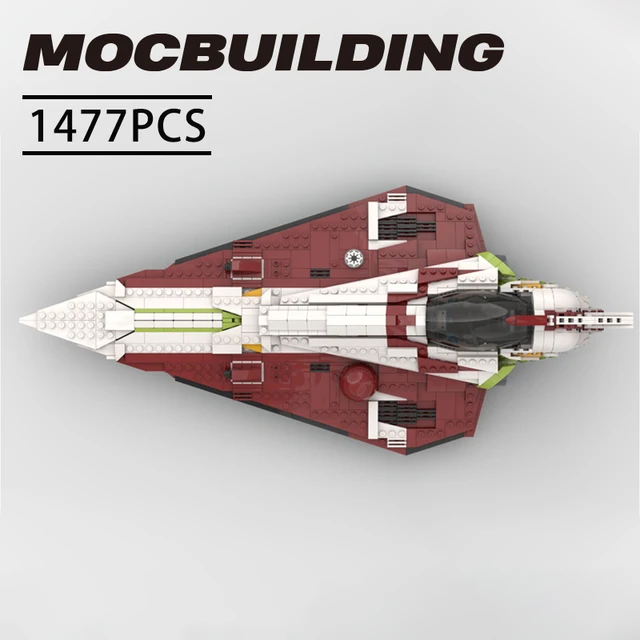 Star Movie MOC UCS Obi-Wan’s Starfighter Space Wars MOC building block Set Assembly Model Puzzle collection Bricks toys 3