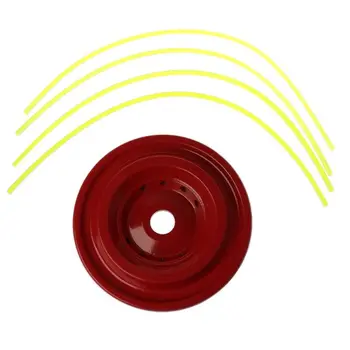 

Aluminum Alloy Grass Trimmer Head with 4 Cables Brush Cutter Accessory Universal