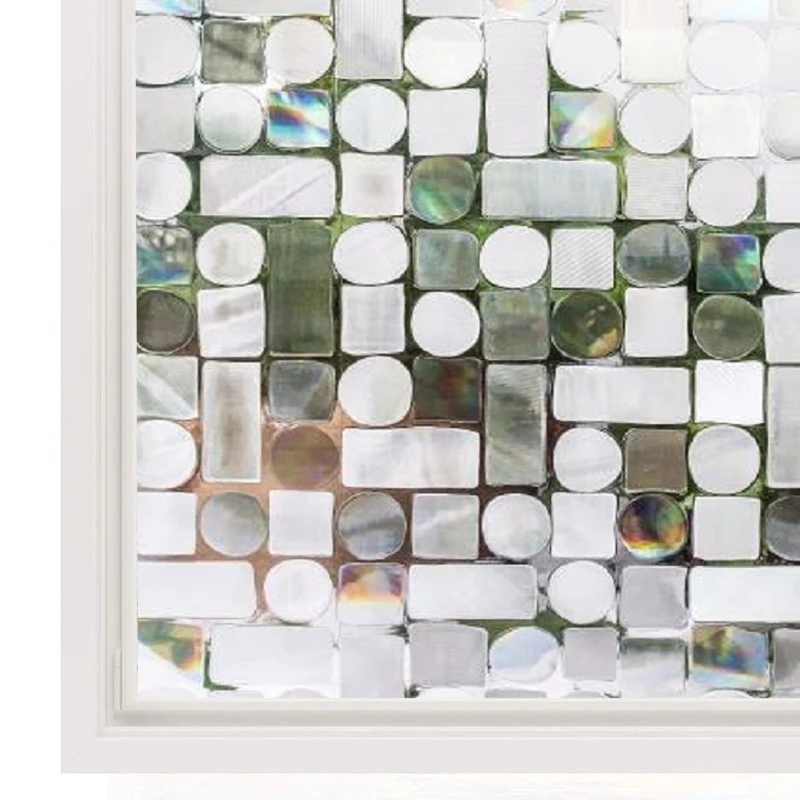 

Funlife Window Film 3D Static Decoration Film UV Rejection Heat Control Energy Saving Privacy Glass Self-adhesive Window Sticker