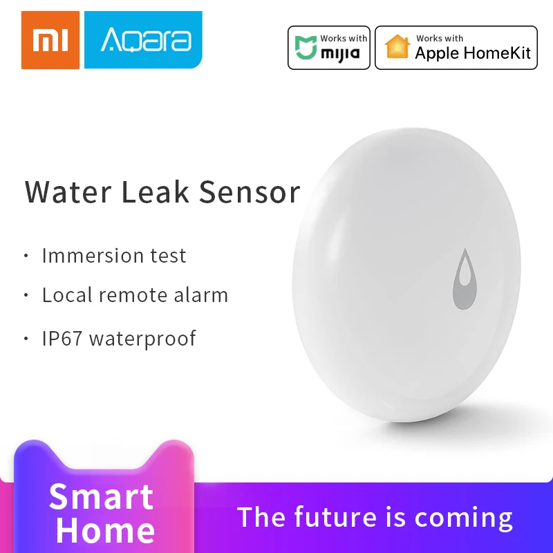 Xiao mi Aqara датчик утечки воды IP67 датчик погружения воды Zigbee соединение "умные" аксессуары для дома работа с mi Hub шлюз 3