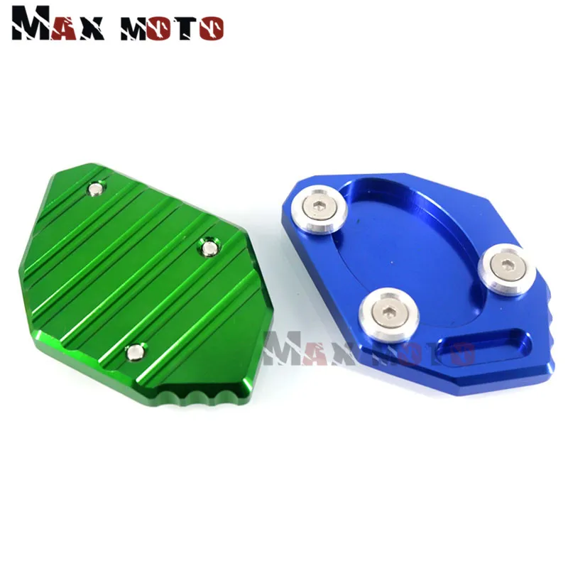 Для KAWASAKI NINJA 650 250 300 NINJA650 NINJA250 ER-6N ER-6F мотоцикл подножка сторона подставка расширение поддержка пластины Pad