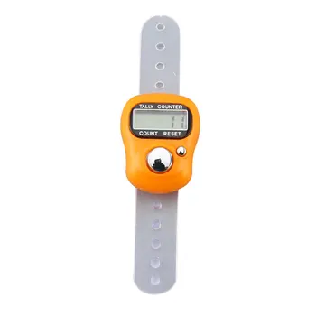 

1pc Creative Stitch Marker Row Counter LCD Electronic Digit Finger Ring Digital Tally Counter Clicker Timer