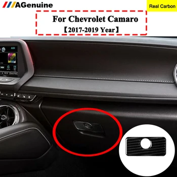 

Real Carbon Fiber Glove box decoration Interior Sticker Trim set For Chevrolet Camaro