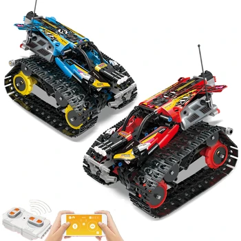 

Creator APP Remote Control Car sets Bricks Compatible with Technic RC Tracked Racing Car Building Blocks Toys for Children gift