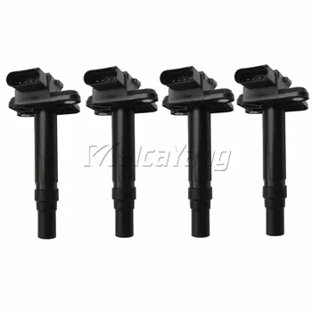 

4PCS Ignition Coil Pack 06B905115E Fit For Audi A4 A6 A8 S6 S8 4.2 TT 1.8 Golf Jetta Passat