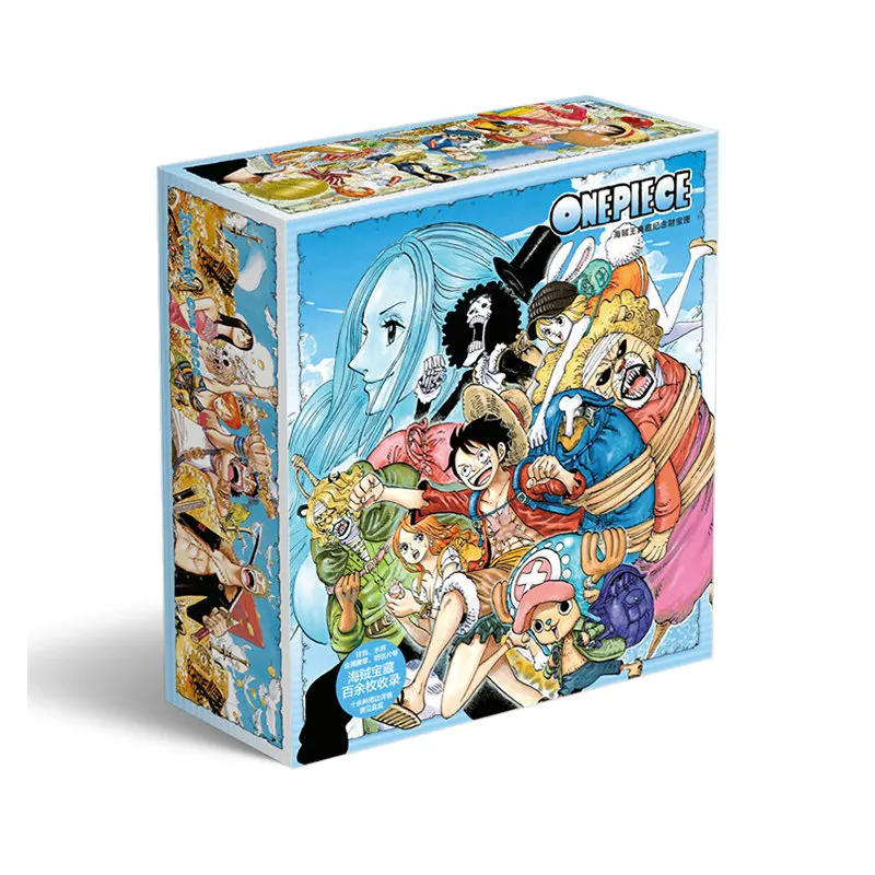 New Arrived One Piece Anime Support Package Collection Gift Box(Contains 12 different products) Bookmarks