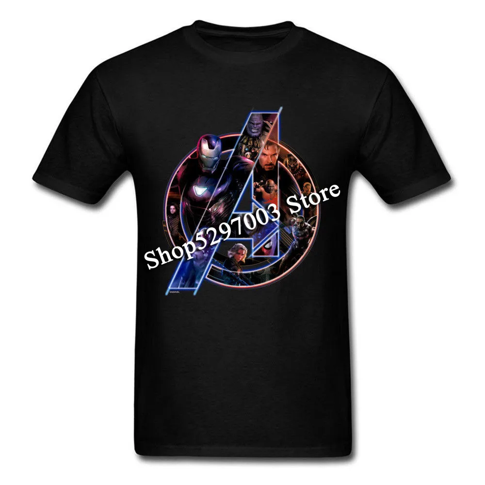 New Marvel Avengers Infinity War Logo Gauntlet Men Shirt Graphic Mens T Vintage Tee |