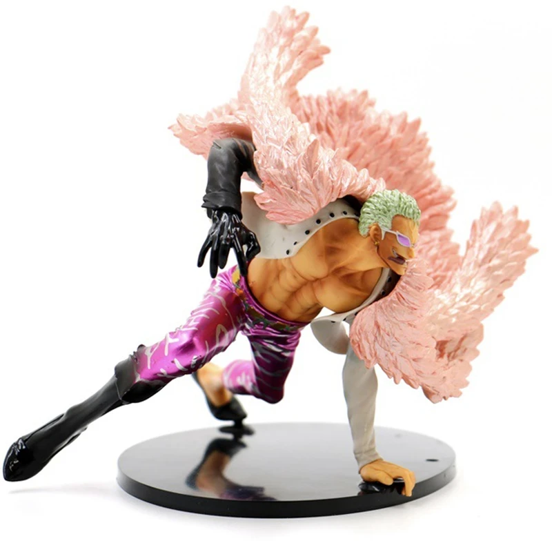NEW 17CM One Piece Donquixote Doflamingo PVC Anime Figure Collection Toys In BOX