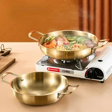 Korean Instant Noodle Pot Ramen Small Induction Cooker Instant Noodle Pot Single Small Hot Pot for Home and Commercial Use