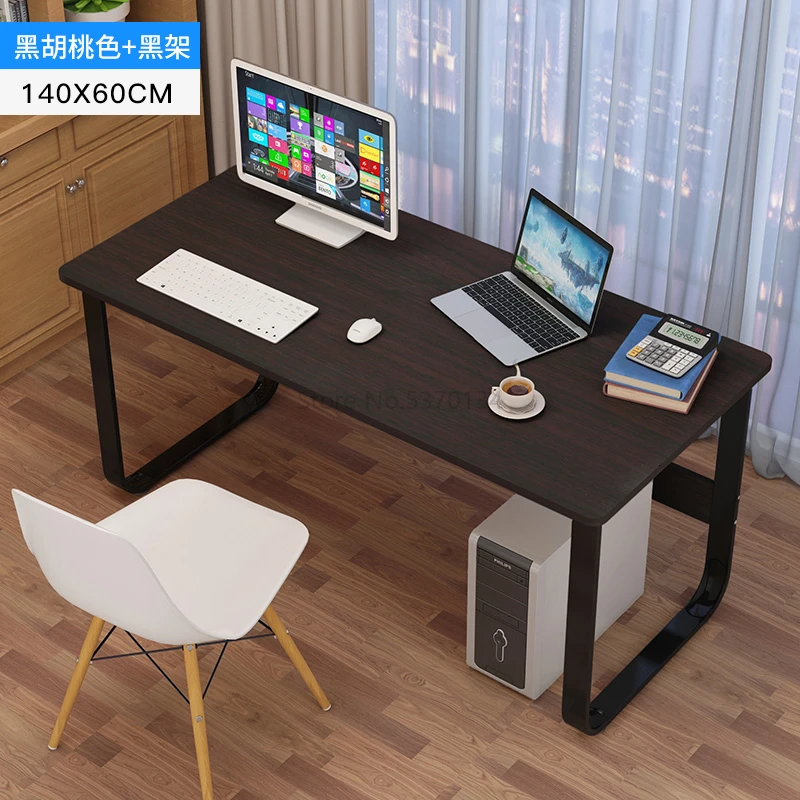 Компьютерный стол, домашний письменный стол, простой современный одноместный стол, небольшой простой стол, стол для спальни - Цвет: Светло-зеленый