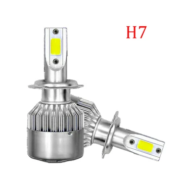 

For 2012-2013 Kia Soul - 4PCS H7 H11 LED Headlight Combo 8000K Blue Bulbs