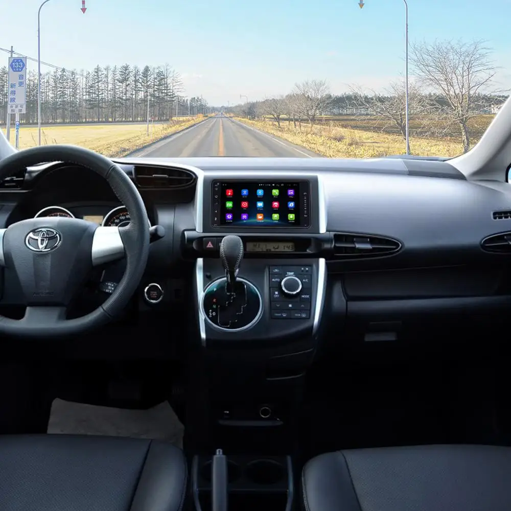 Автомобильный мультимедийный плеер 2DIN 7 дюймов Android 9 1 GPS радио стерео аудио видео