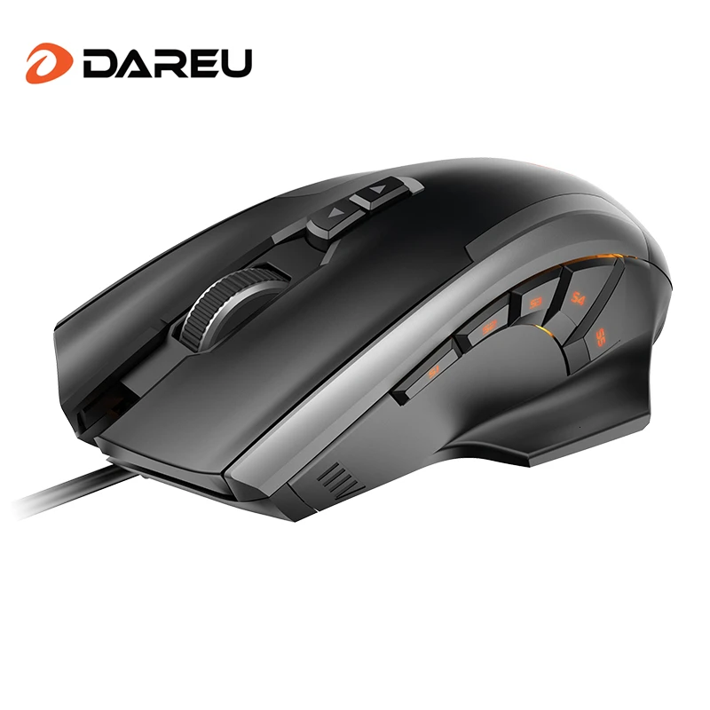 Игровая мышь DAREU EM920 RGB 11 кнопок 6000 DPI с программным обеспечением для геймеров ПК