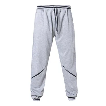 

Spring Autumn Causal Long Pants Solid Color Loose Straight Pants Breathable Lightweight Sweatpants for Men