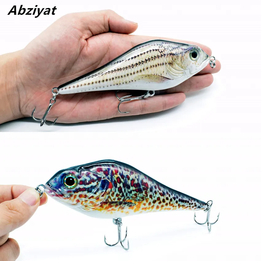 6" /15.24cm Single Segment Minow Fishing Lure JerkBait Swimbait Hard