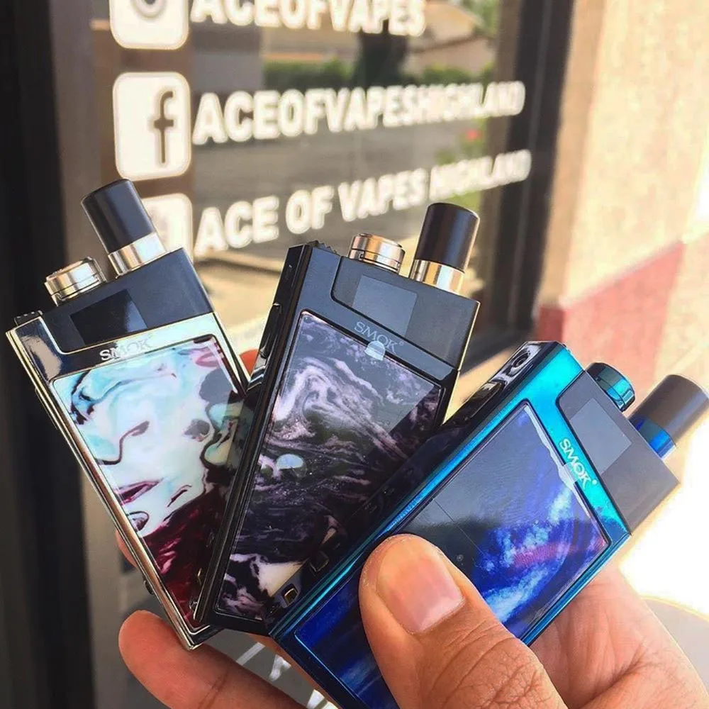 Аутентичный SMOK Trinity Alpha Pod Комплект 1000 мАч батарея 2 8 мл Vape Nord Mesh MTL катушка