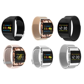 

P63 Chic Design Smart Watch Women Men Blood Pressure Heart Rate Monitor Health Wristband Fitness Tracker Watches for Android Ios