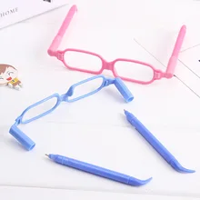 Милая креативная Студенческая ручка, модная Шариковая ручка для маленьких глаз, подарочная ручка мультяшная обучающая Канцтовары