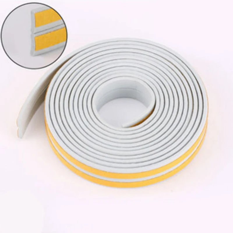

Sealing Strip Rubber Self Adhesive Tape Weather Roll Kitchen Bathroom Wall Caulk Sealing Strip For Home Diy Tools Parts 2019