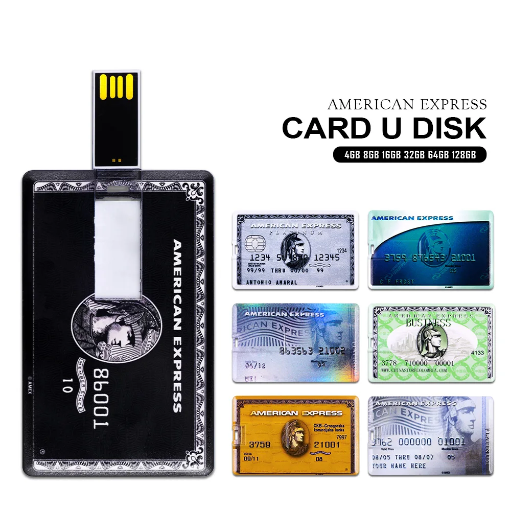 Горячая Распродажа Visa банковская карта Usb флэш-накопитель HSBC кредитных карт Cle 2 0